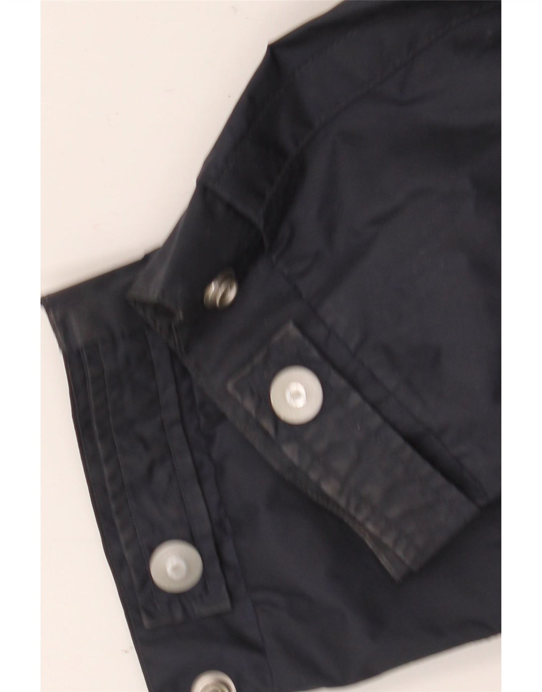 Armani Jeans Herren Regenjacke UK 40 Large Marineblau Polyamid