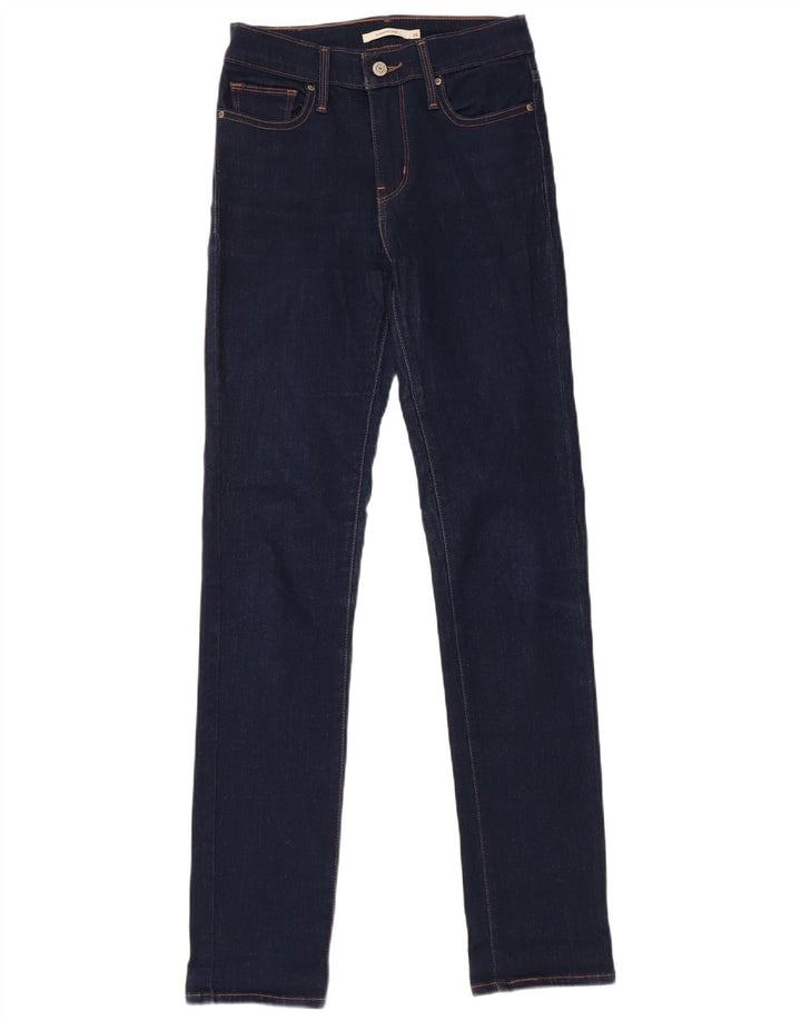 Levi's Slim Fit Jeans für Damen, W26, L32, Marineblau, Baumwolle
