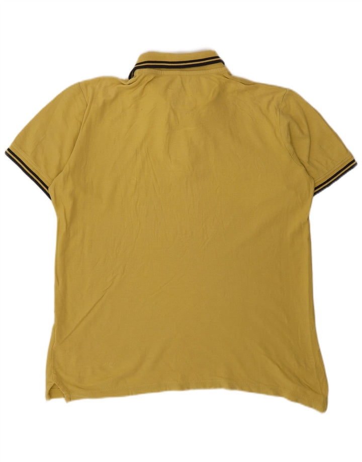 MARLBORO CLASSICS Herren Country Classic Poloshirt mittelgelbe Baumwolle