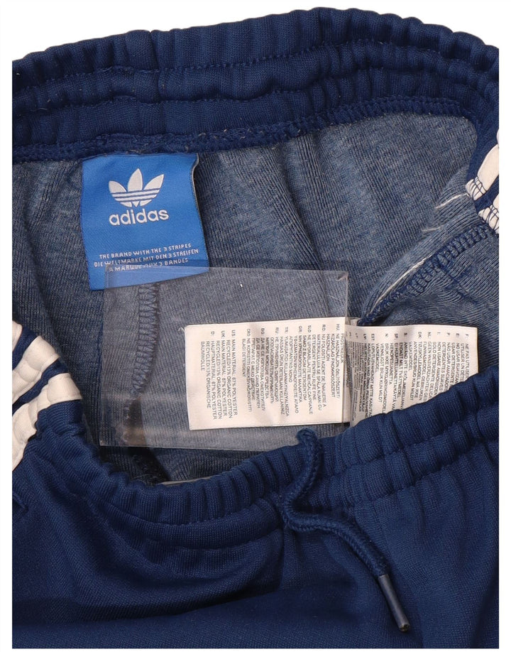 ADIDAS Herren-Trainingshose, Jogginghose, mittelblau, Polyester