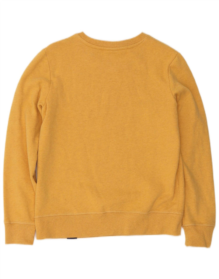 Superdry Damen-Sweatshirt-Pullover in Übergröße, Gr. 8, Gelb, Baumwolle