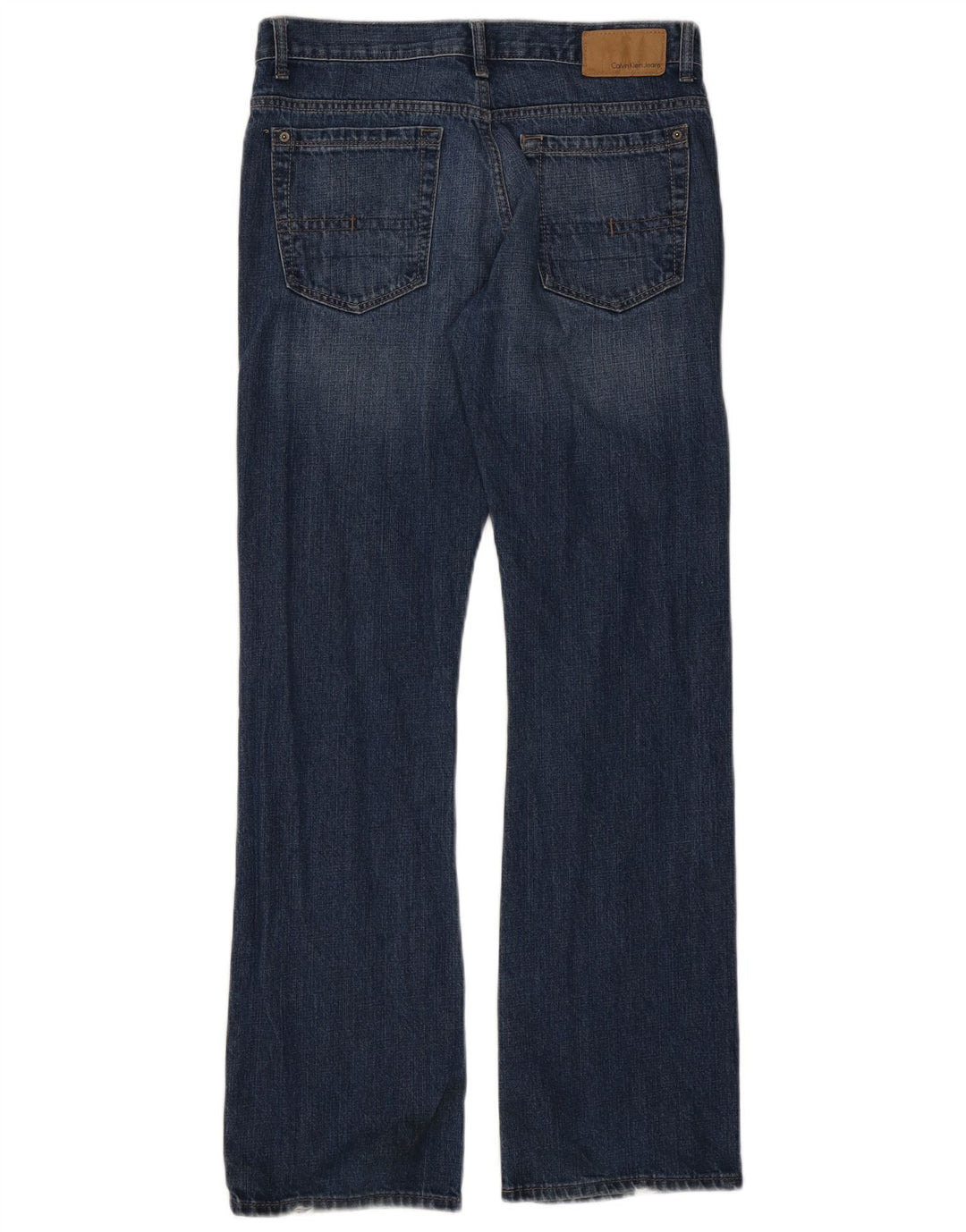 Calvin Klein Herren Bootcut Jeans W31 L32 Blaue Baumwolle