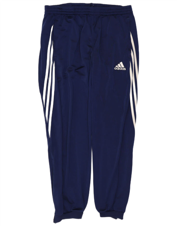 ADIDAS Herren-Trainingsanzug XL, Marineblau, Farbblock-Polyester