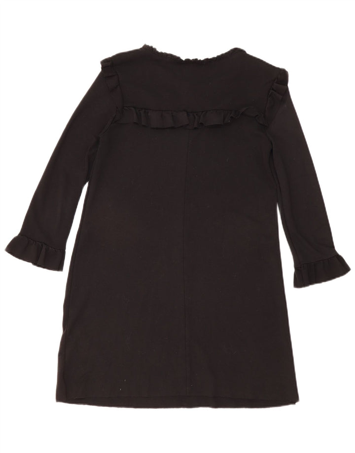 Zara Damen Pulloverkleid UK 10 Small Schwarz