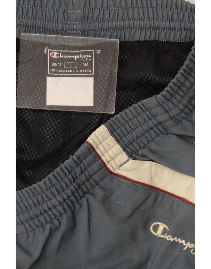 Champion Herren-Trainingshose, groß, grau, Polyester
