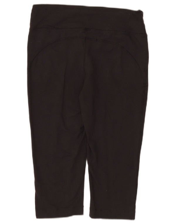 Champion Damen Capri-Leggings UK 12 Mittelschwarzes Nylon