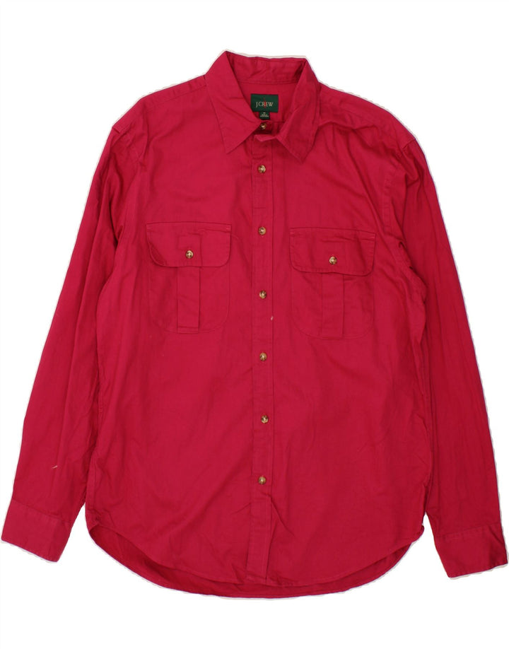 J. CREW Mens Shirt Medium Pink Cotton Vintage J. Crew and Second-Hand J. Crew from Messina Hembry 