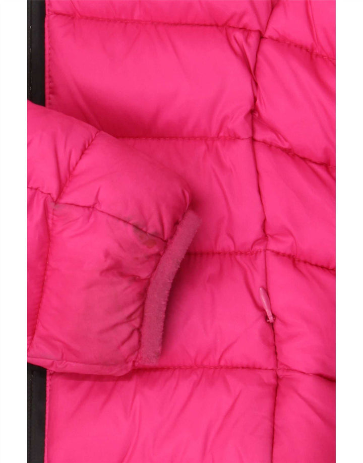 Lotto Damen-Jacke mit Kapuze, gepolstert, UK 10, Größe S, rosa, Polyester