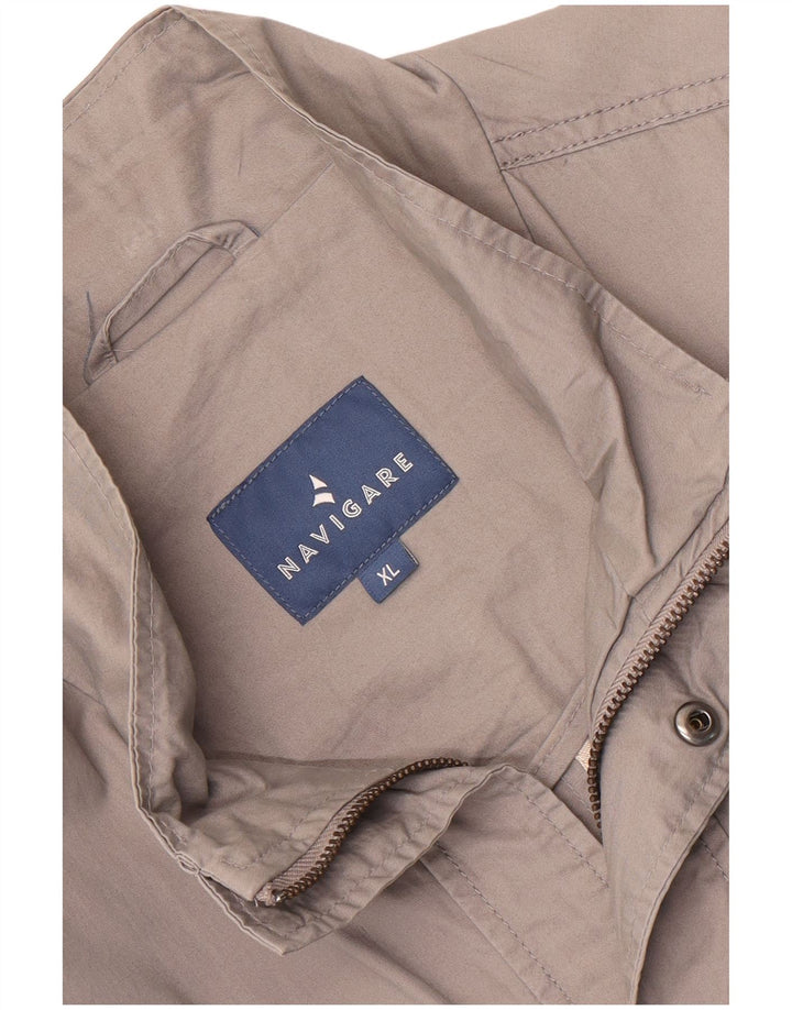 NAVIGARE Herren Utility-Jacke UK 42 XL Grau