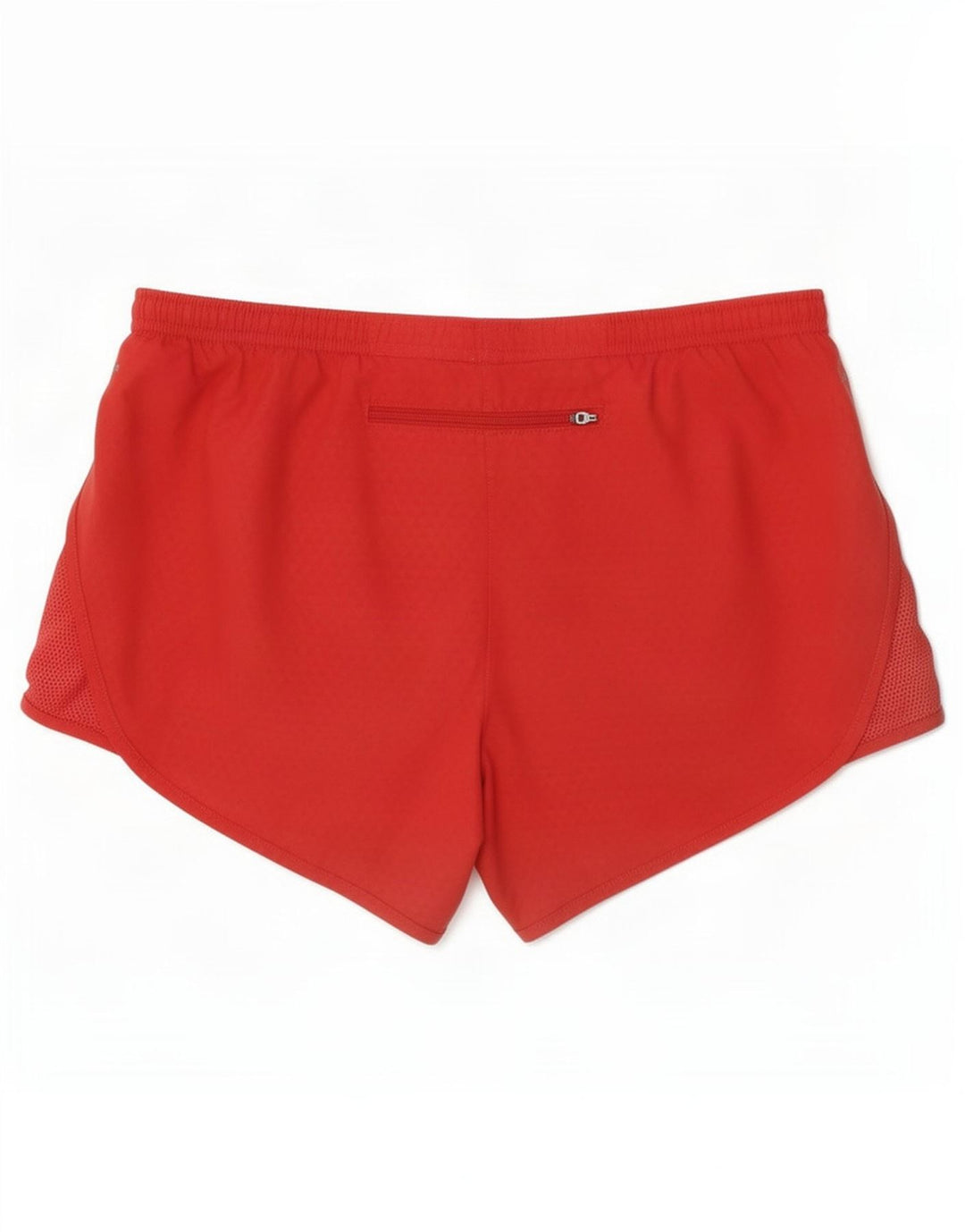 Nike Damen Sportshorts UK 14 Mittelrotes Polyester