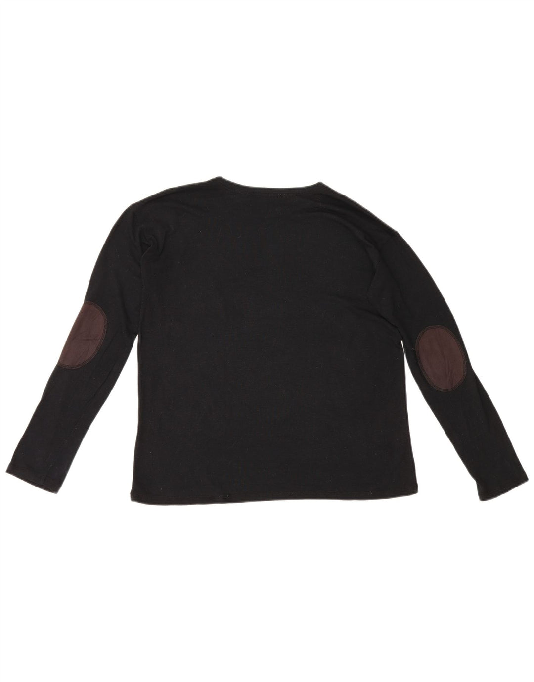 Zara Damen Top Langarm UK 10 Small Schwarz