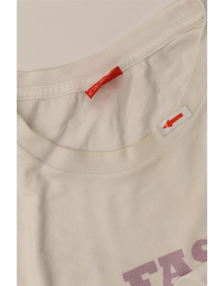 PUMA Herren Grafik T-Shirt Top XL Weiß