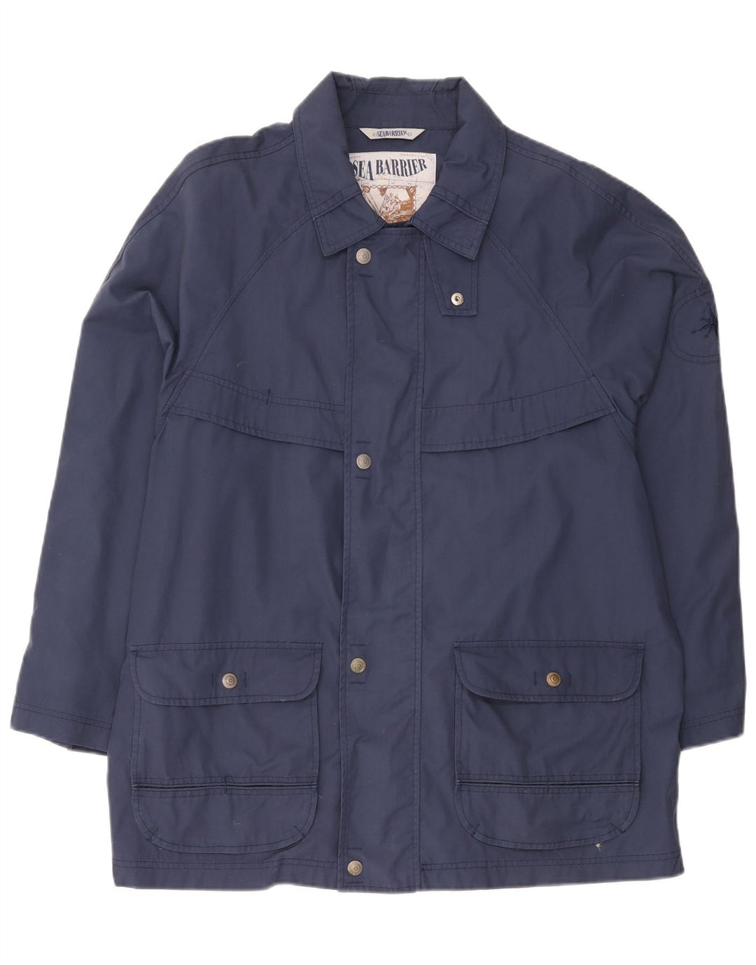 Sea Barrier Herren-Utility-Jacke UK 40 Large Marineblau