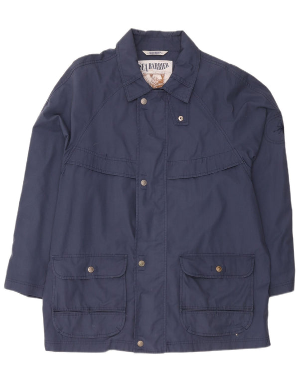 Sea Barrier Herren-Utility-Jacke UK 40 Large Marineblau