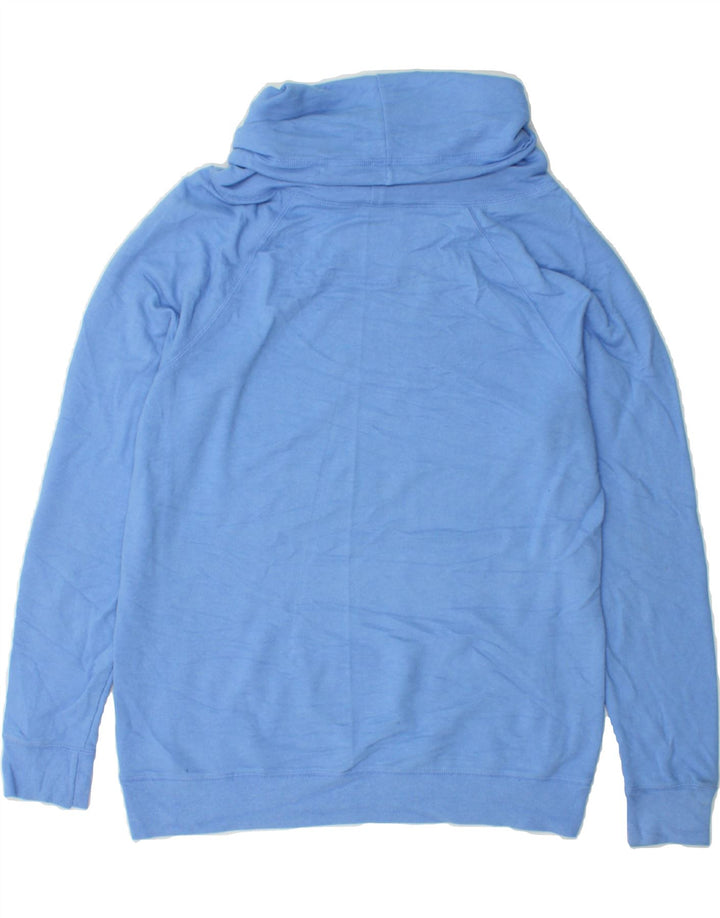 CHAMPION Womens Roll Neck Sweatshirt Jumper UK 16 Large Blue Cotton Vintage Champion and Second-Hand Champion from Messina Hembry 
