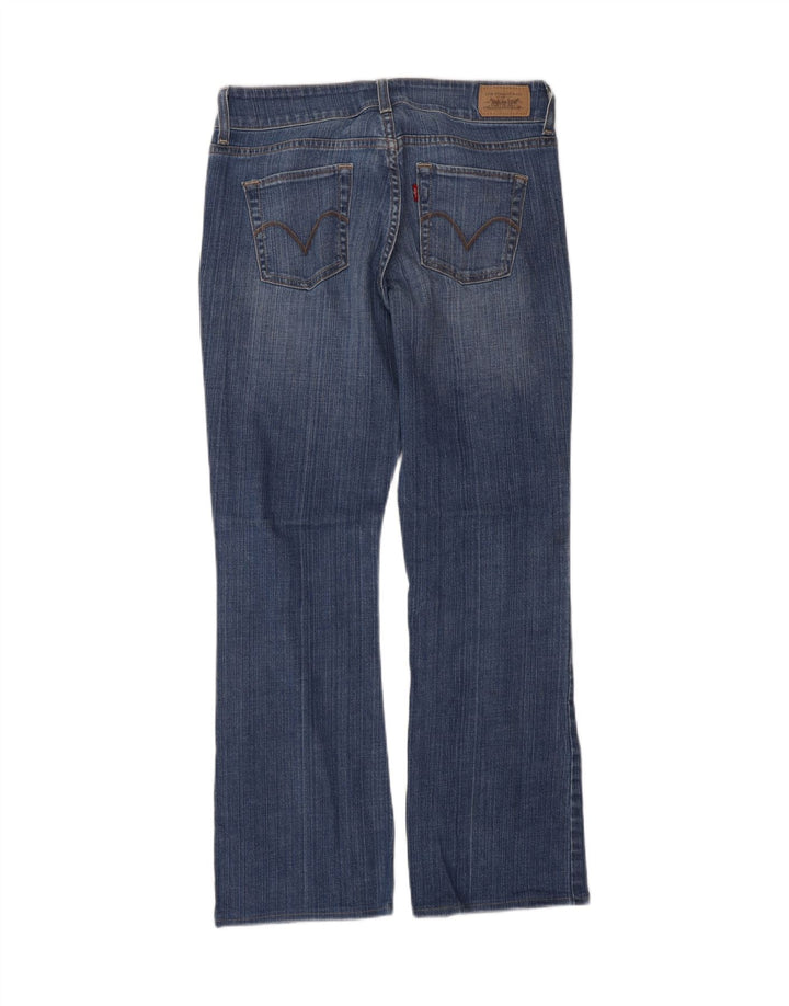 Levi's Damen Slender Bootcut Jeans US 6 Medium W30 L30 Blaue Baumwolle