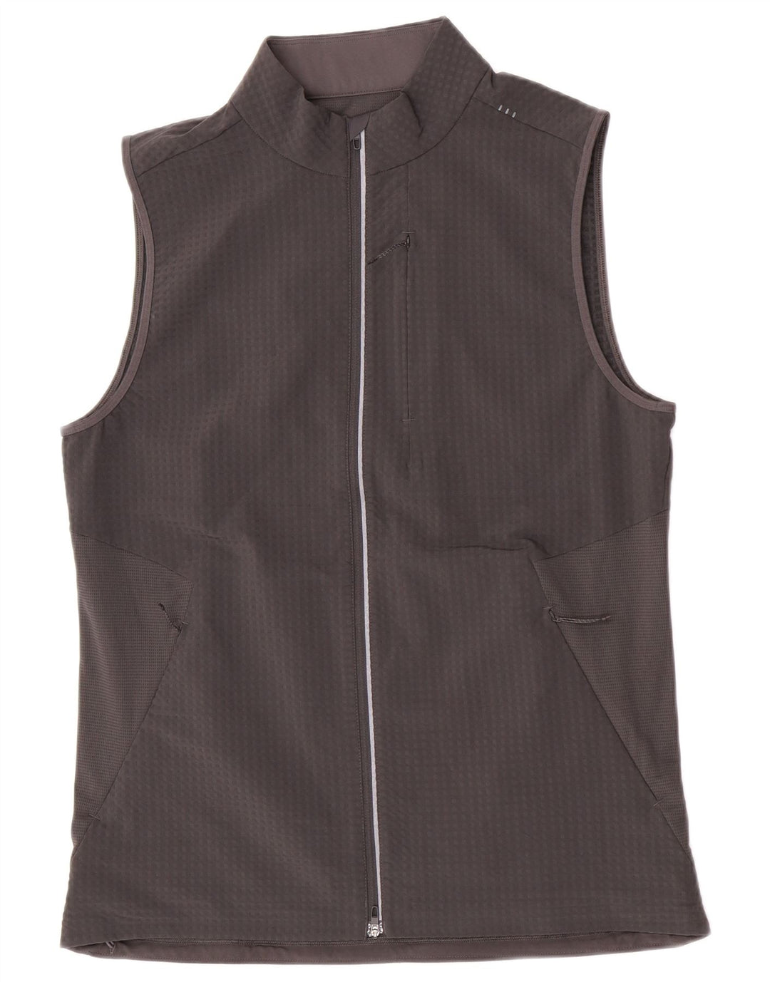 Lululemon Herren ärmellose Trainingsoberjacke Mittelgrau