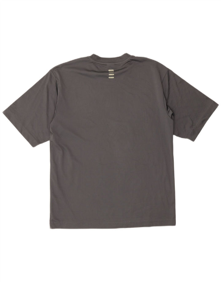 Fila Herren T-Shirt Top Small Grau Polyester
