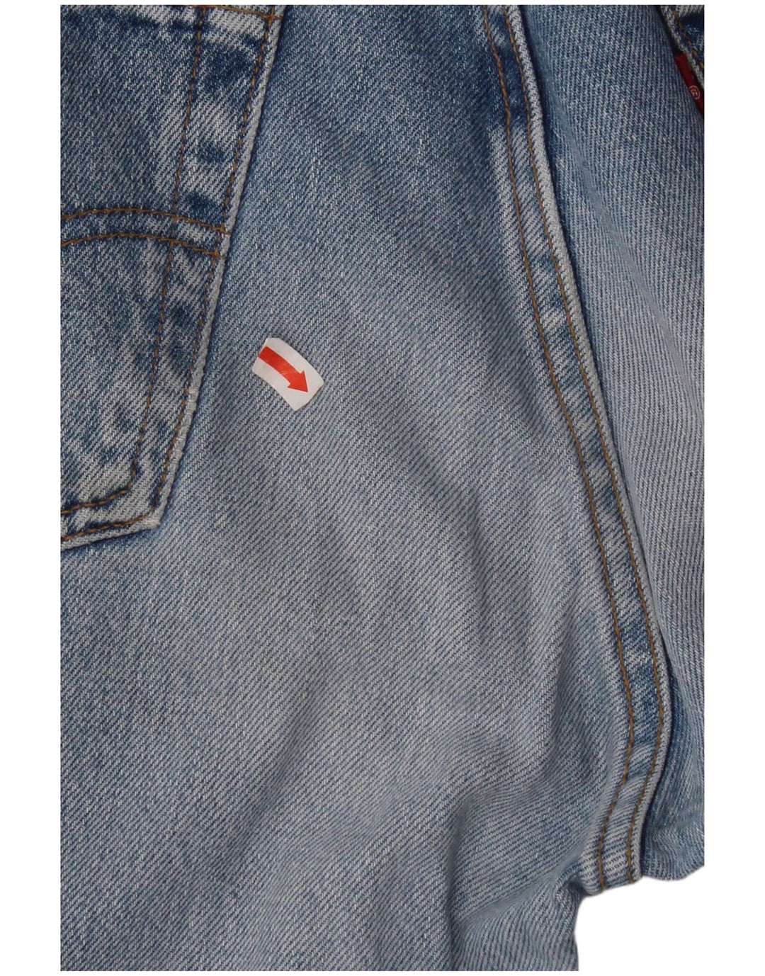 LEVI'S Herren 501 Straight Jeans W33 L29 Blaue Baumwolle