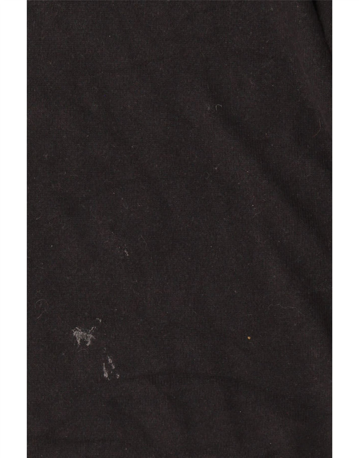 Zara Herren-Pullover mit Rundhalsausschnitt, Größe S, Schwarz
