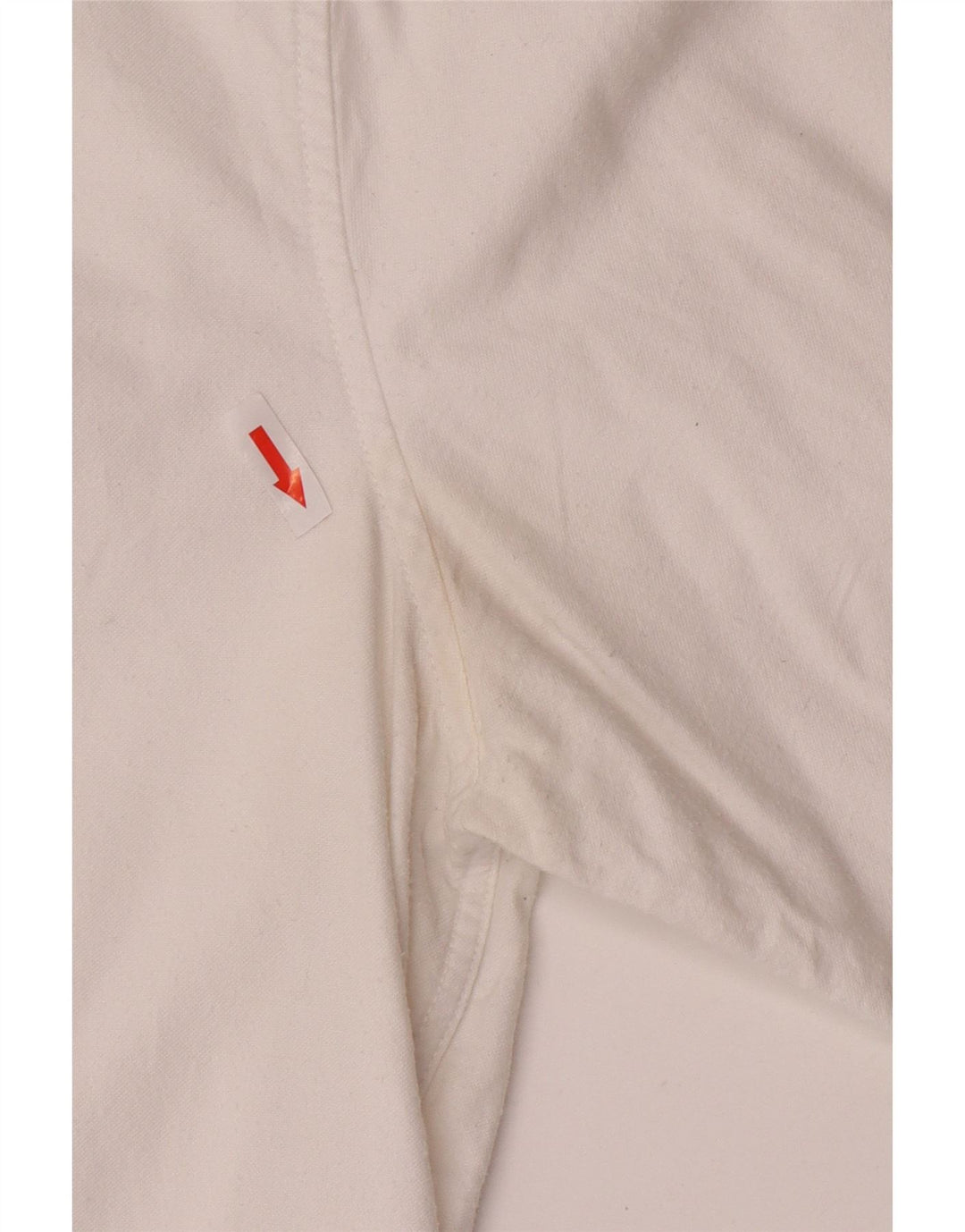 Crew Clothing Herren-Slim-Fit-Hemd aus mittelweißer Baumwolle
