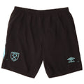 Umbro Herren Sportshorts Medium Schwarz Polyester