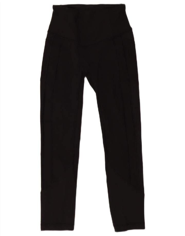 Lululemon Damen Capri-Leggings US 4 Small Schwarz