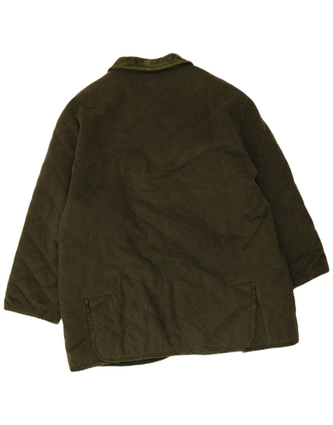 Vintage Herren Steppjacke Größe 40 Groß Grün