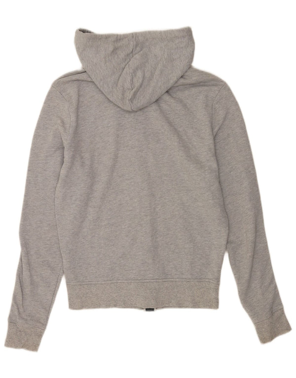 Tommy Hilfiger Mens Graphic Zip Hoodie Sweater Small Grey Colourblock