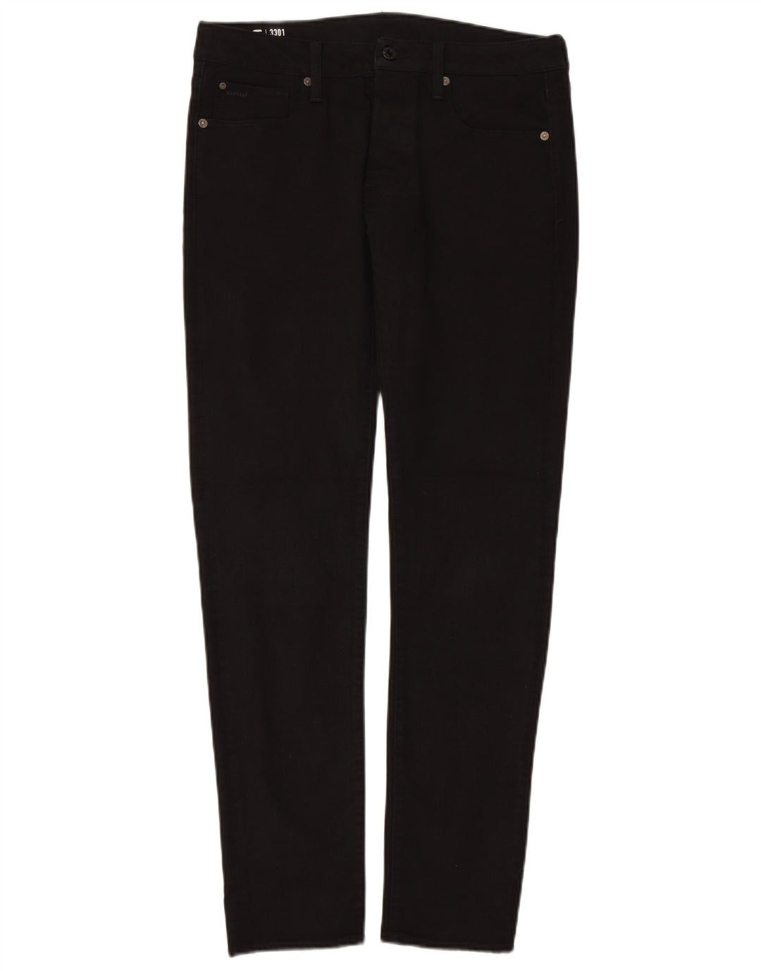 G-STAR Herren Slim Jeans W31 L34 Schwarz Polyester