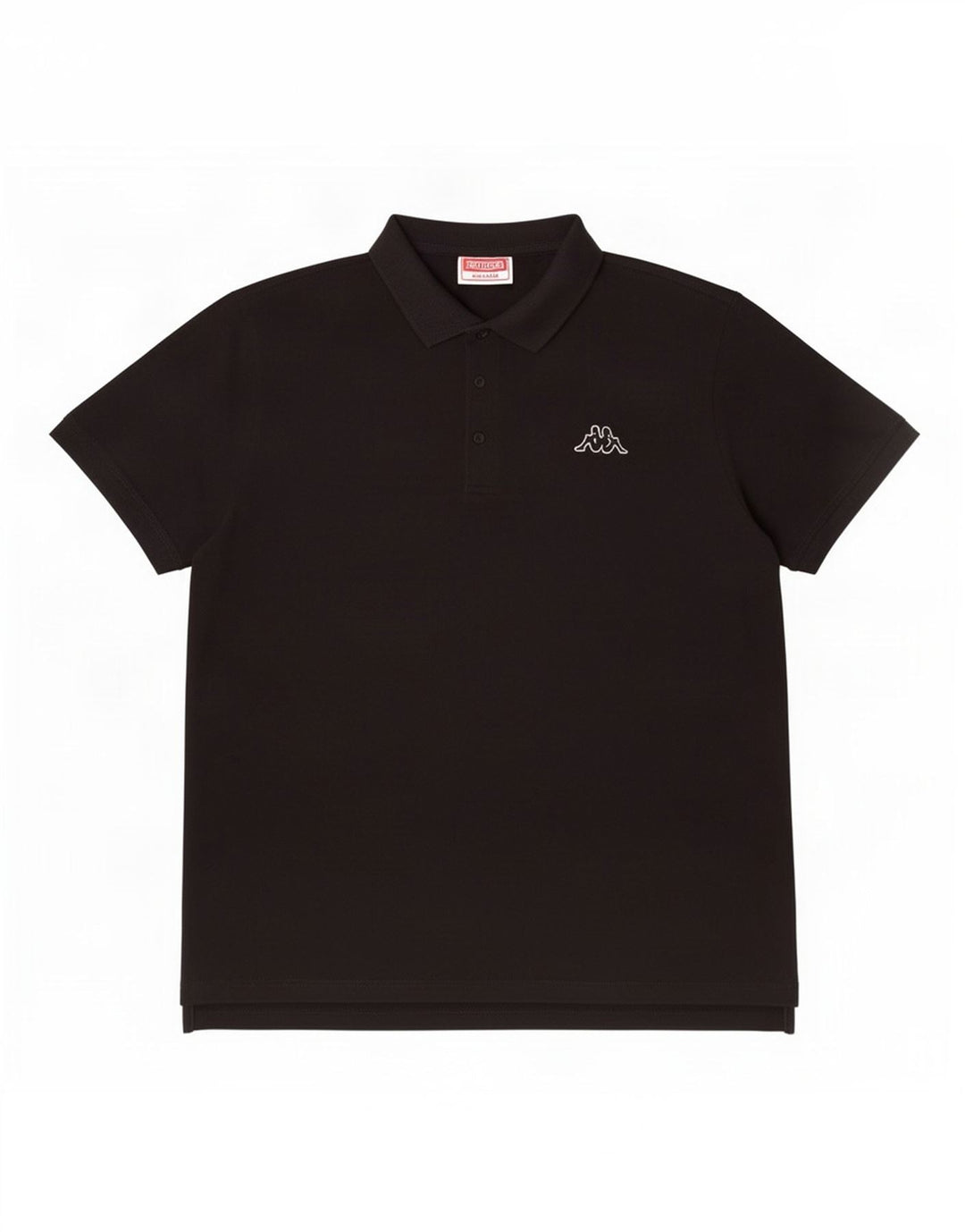 Kappa Herren Poloshirt 2XL Schwarz Baumwolle