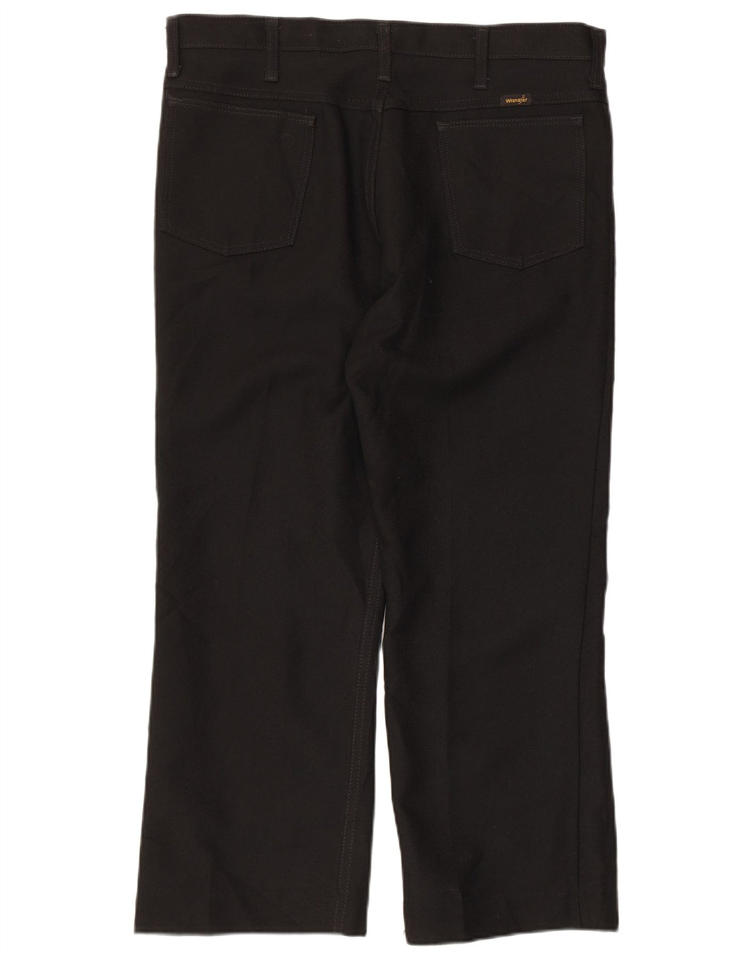 WRANGLER Gerade Freizeithose für Herren, W36, L26, schwarzes Polyester