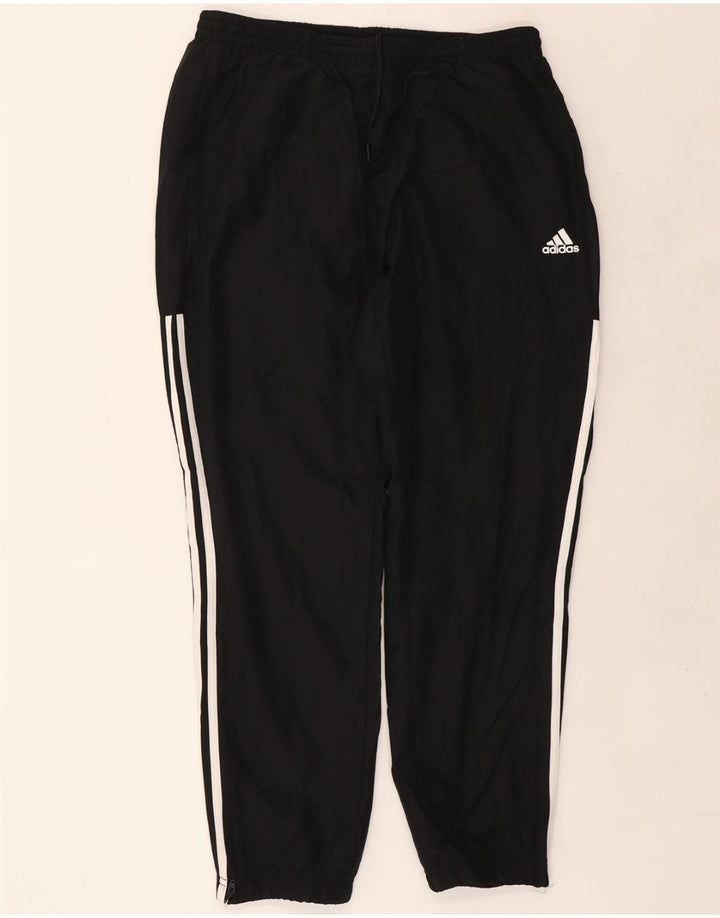 ADIDAS Herren-Trainingshose, Jogginghose, Größe L, Schwarz, Polyester