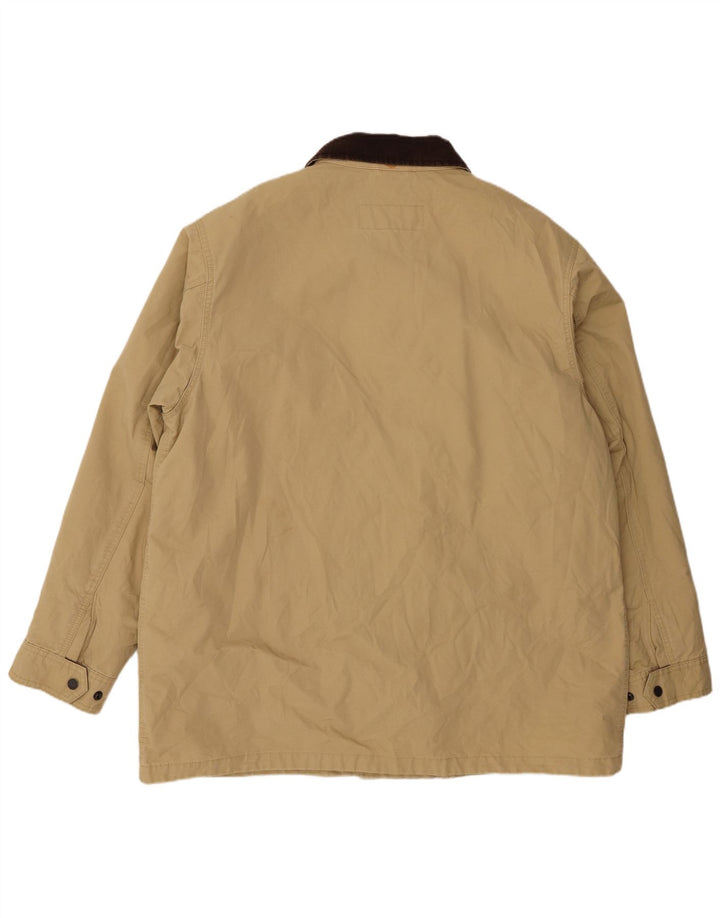 Timberland Herren Windjacke UK 42 XL Beige Nylon