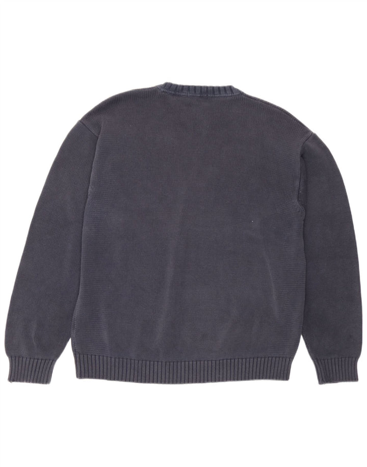Marks & Spencer Herren St. Michael Pullover mit Rundhalsausschnitt XL Blau Klassisch