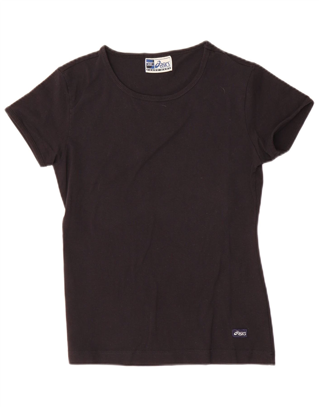 Asics Damen T-Shirt Top UK 8 Small Schwarz
