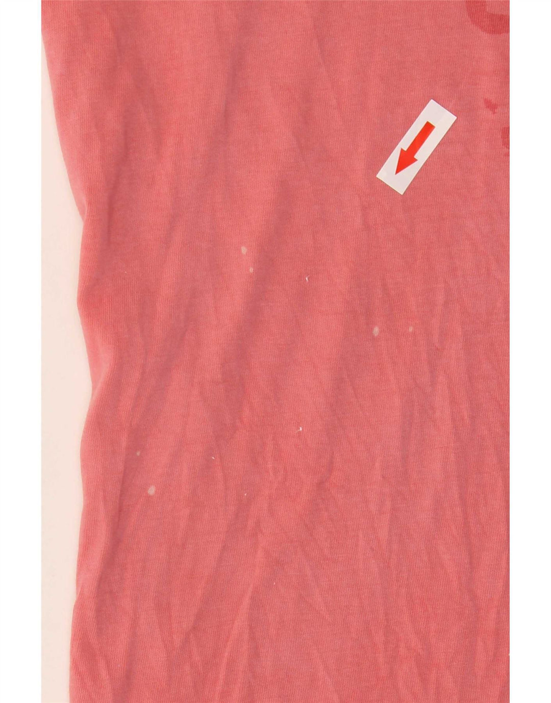 Diesel Herren-T-Shirt mit Grafik, Mittelrosa, Baumwolle
