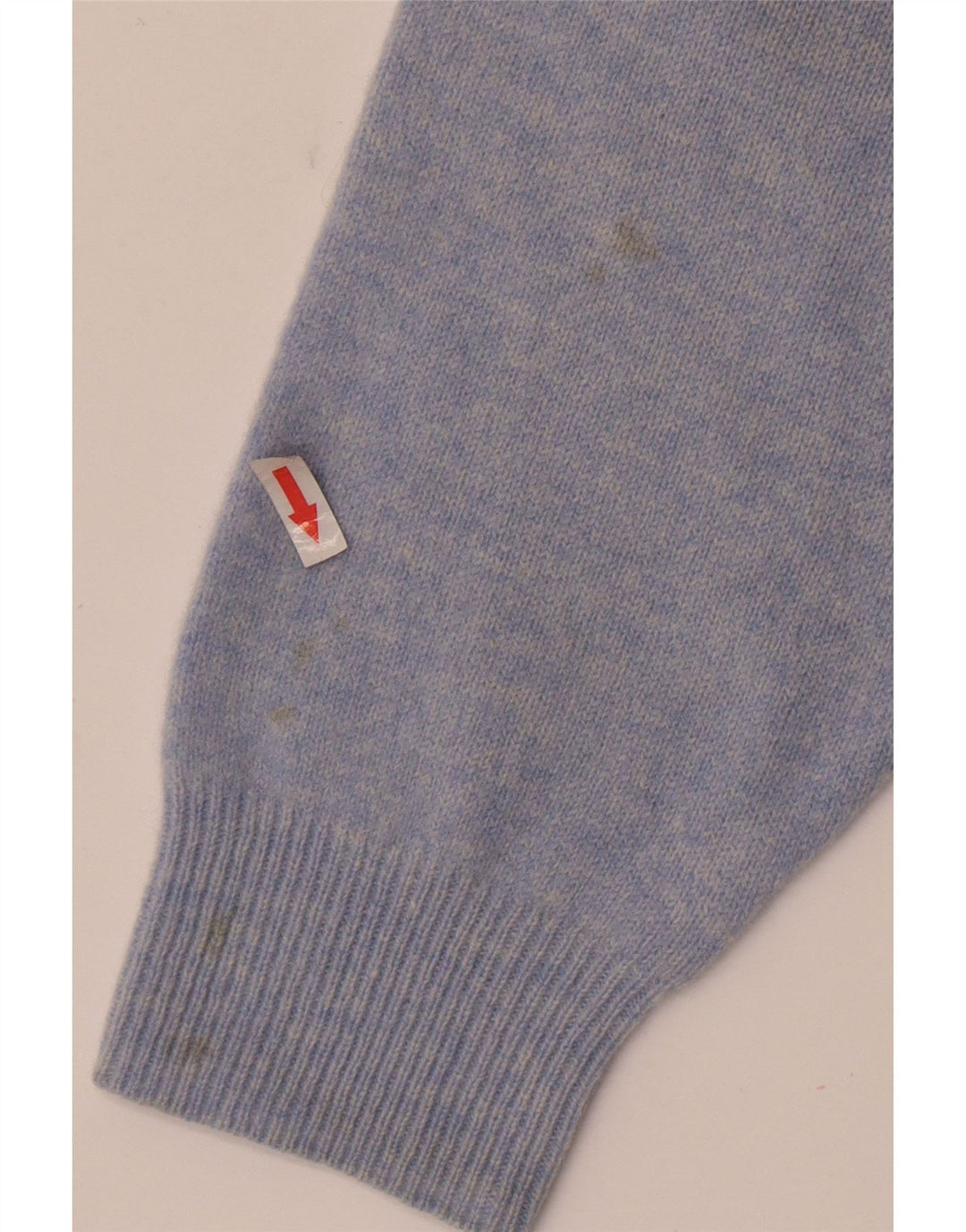 Kappa Herren-Pullover mit V-Ausschnitt, 2XL, blaue Schurwolle