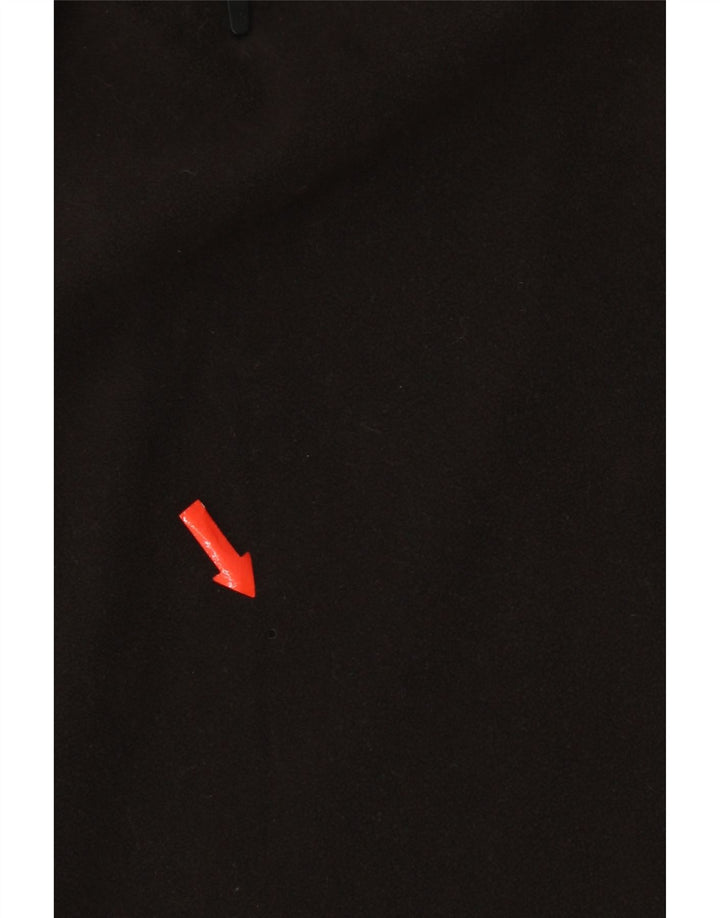 The North Face Herren-Fleecepullover mit Reißverschluss, XL, Schwarz, Polyester