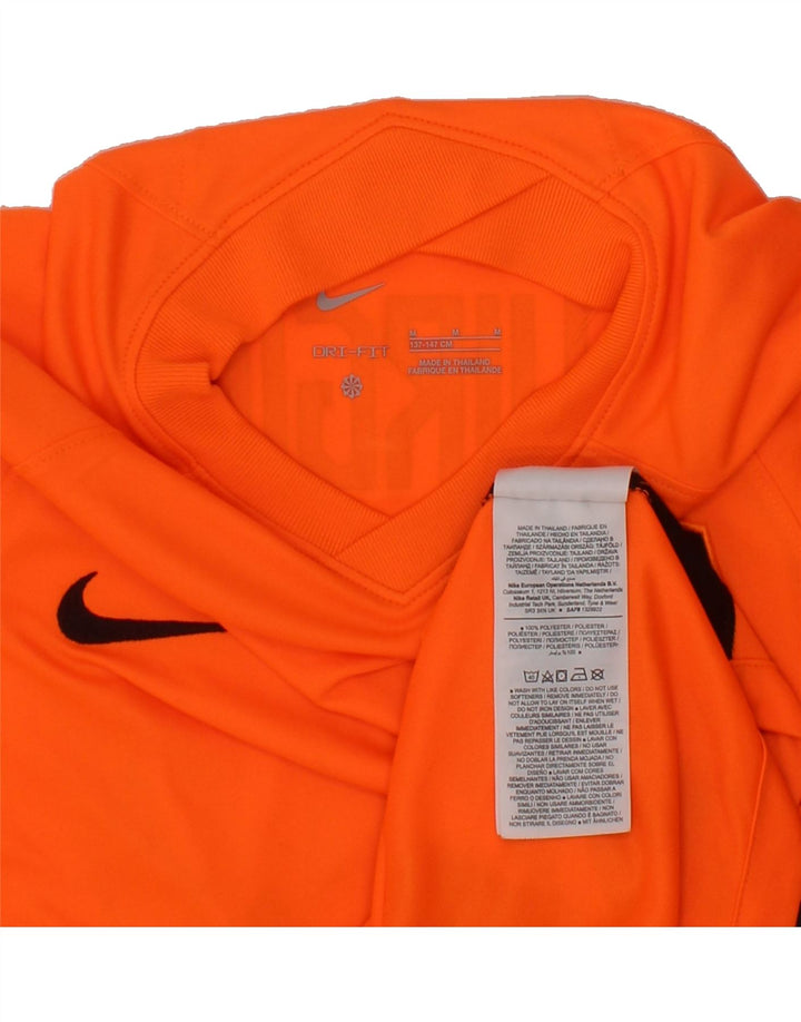 NIKE Boys Ferrari Graphic T-Shirt Top 10-11 Years Medium Orange Vintage Nike and Second-Hand Nike from Messina Hembry 