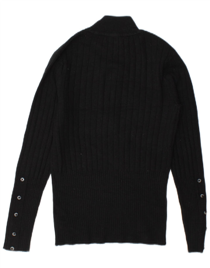 Marks & Spencer Rollkragenpullover für Damen, Gr. 8, Schwarz