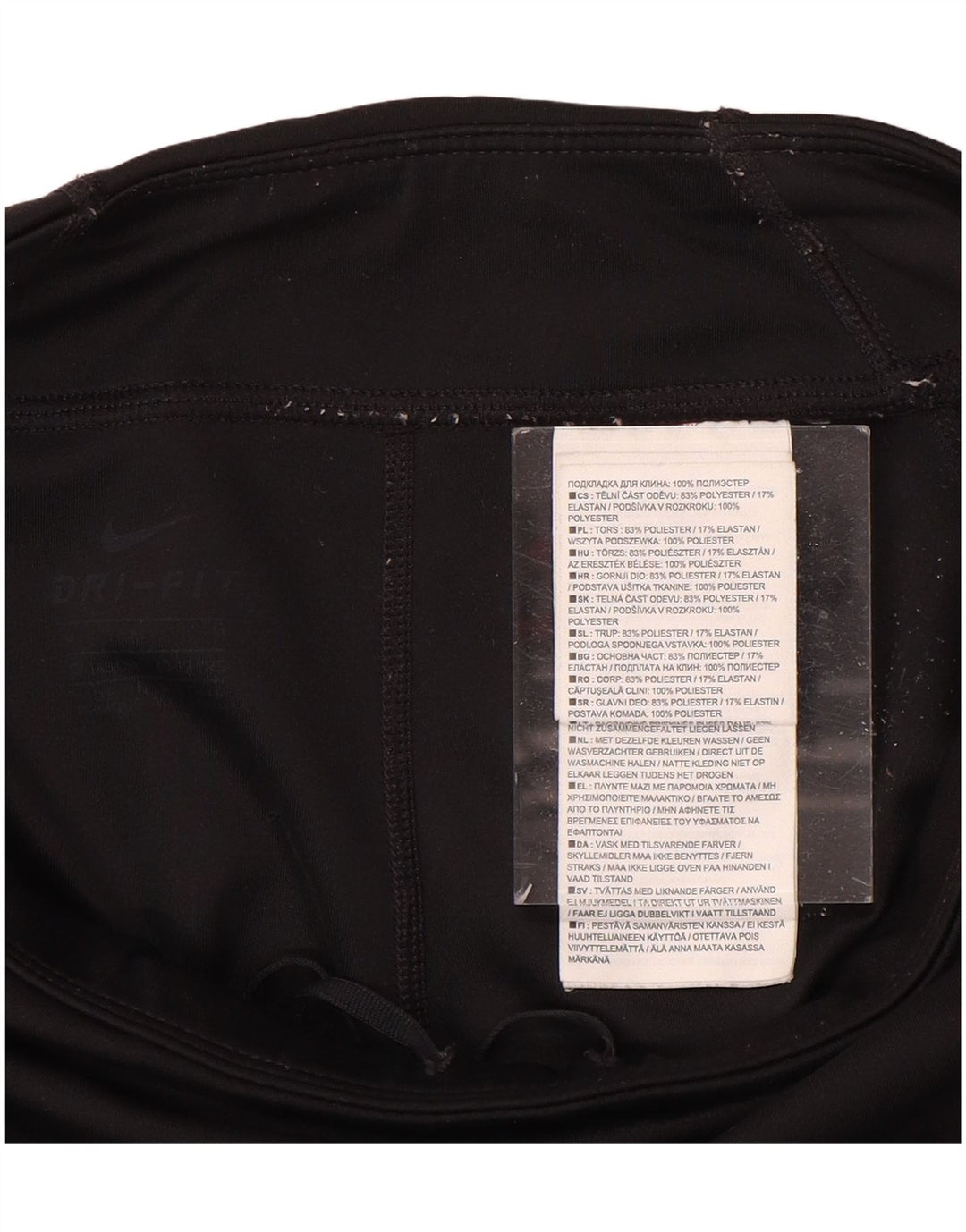 Nike Mädchen-Grafik-Leggings, 10–11 Jahre, mittleres schwarzes Polyester