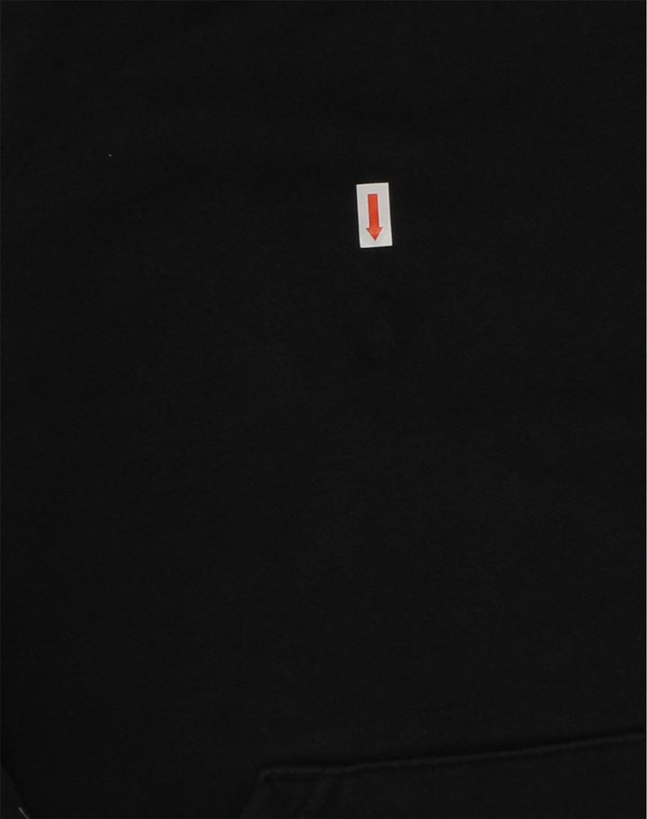 PUMA Boys Graphic Hoodie Jumper 13-14 Years Black Cotton | Vintage Puma | Thrift | Second-Hand Puma | Used Clothing | Messina Hembry 