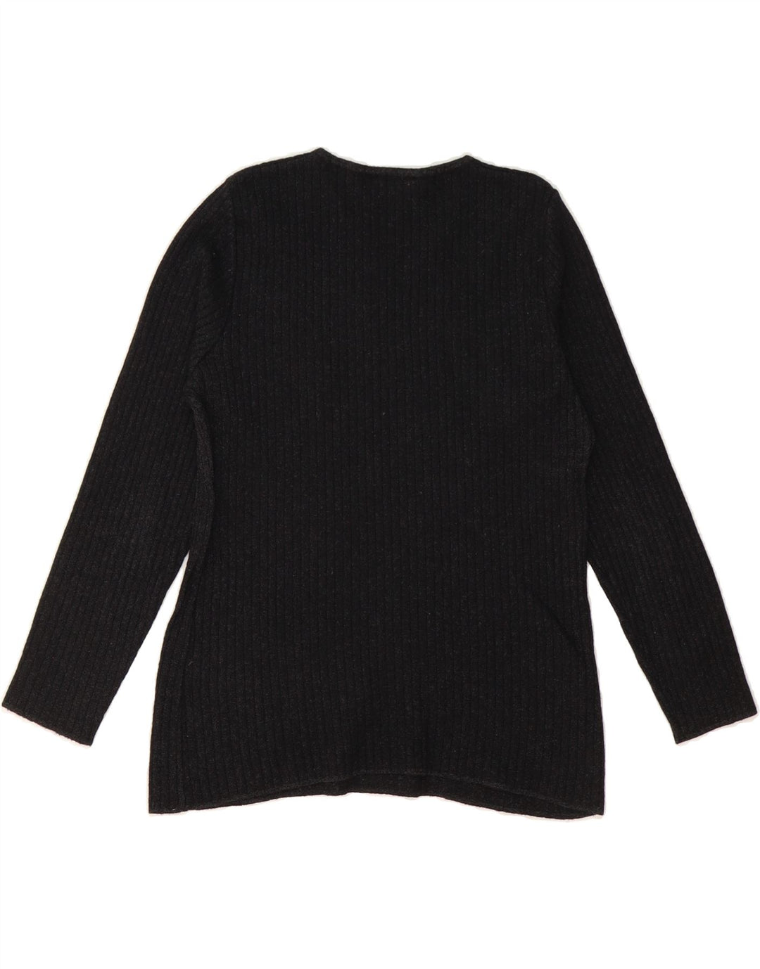 PERTE BY KRIZIA Womens Top Long Sleeve UK 14 Large Black Vintage Perte by Krizia and Second-Hand Perte by Krizia from Messina Hembry 