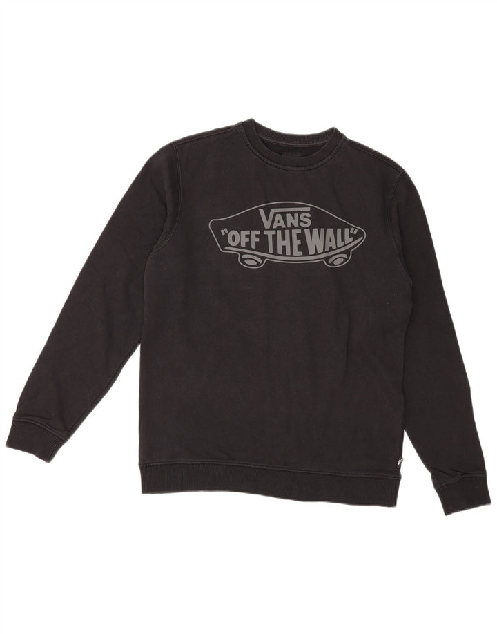 Vans Herren-Sweatshirt mit Grafik, Größe S, Schwarz
