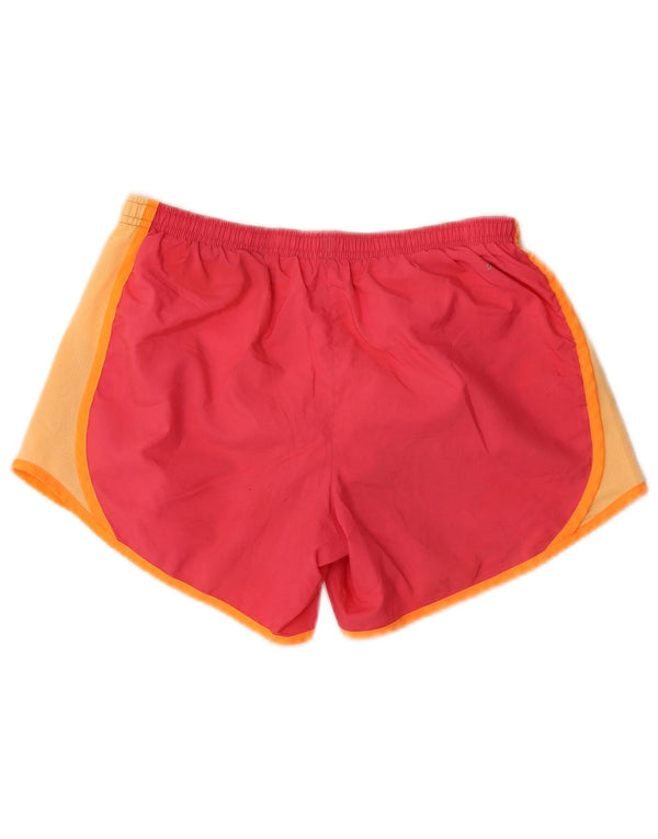 Nike Dri Fit Sportshorts für Mädchen, 13–14 Jahre, XL, Rosa, Farbblock