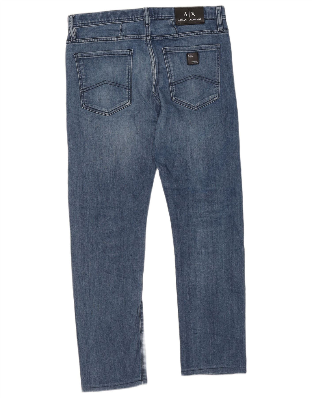 ARMANI EXCHANGE Herren Slim Jeans W31 L28 Blaue Baumwolle