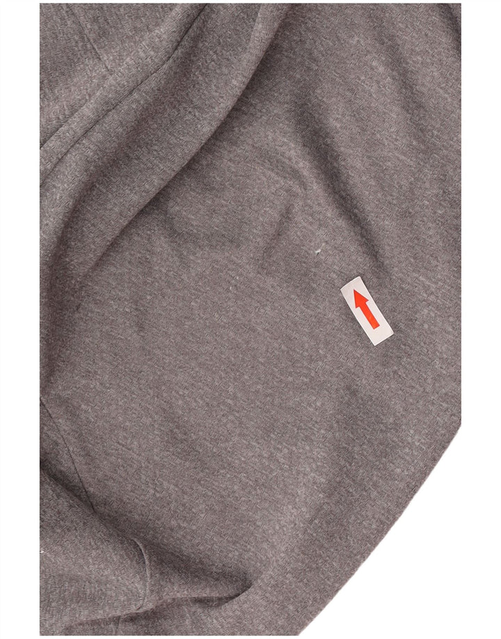 Puma Herren-Trainingshose aus mittelgrauem Colourblock-Polyester