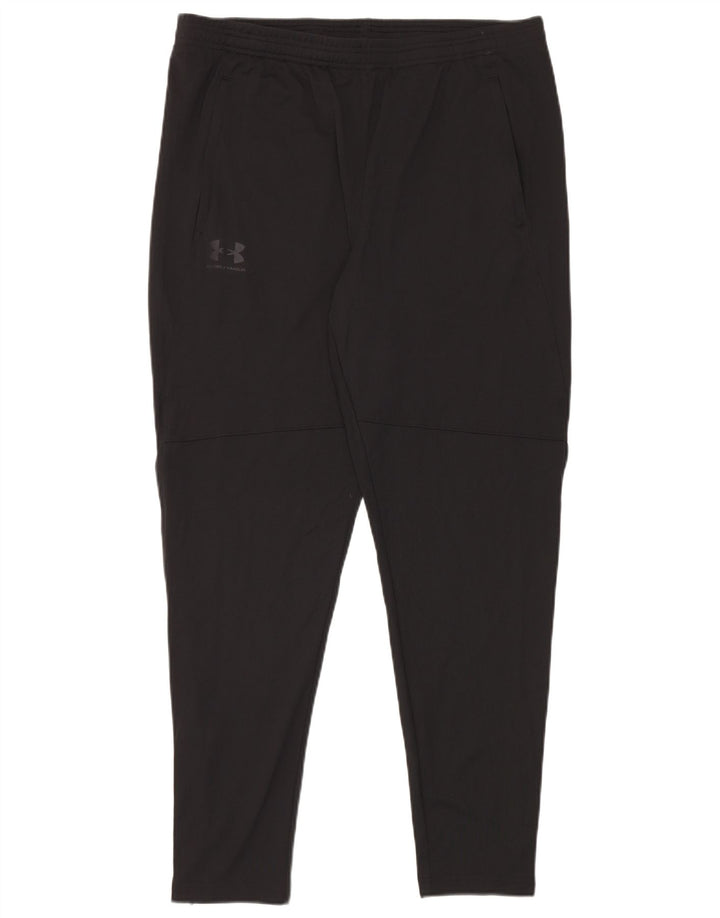 Under Armour Herren-Trainingshose, tailliert, XL, Schwarz, Polyester