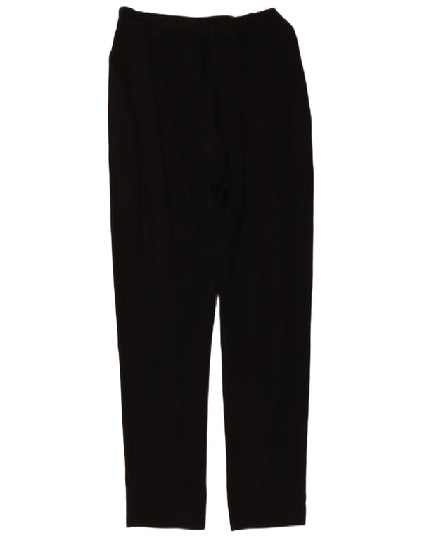 Reiss Damen Pegged Freizeithose UK 8 Small W28 L29 Schwarze Viskose